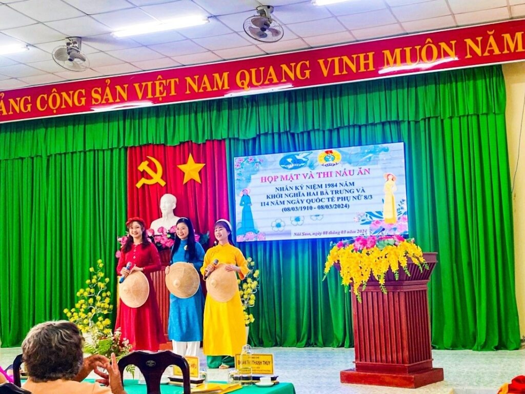 Hội Thi Nấu Ăn Nhân Kỷ Niệm 1984 Năm Ngày Khởi Nghĩa Hai Bà Trưng Và 114 Năm Ngày Quốc Tế Phụ Nữ (08/03/1910 – 08/03/2024)